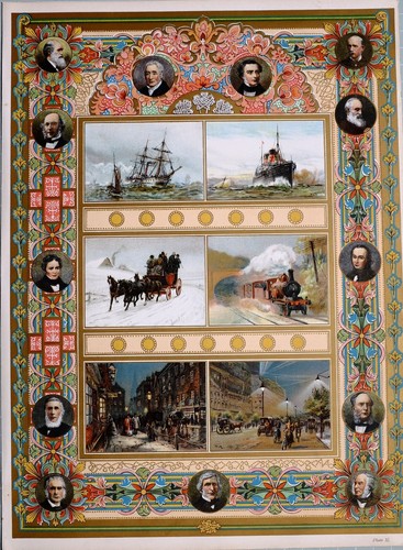 1897 druck jubiläum königin - druck,