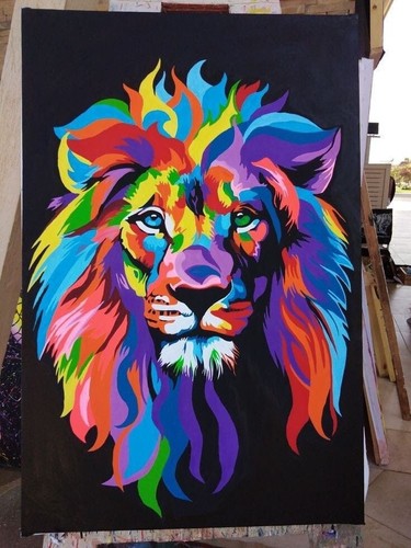 Leinwand bilder selbstgemalt - leinwand,