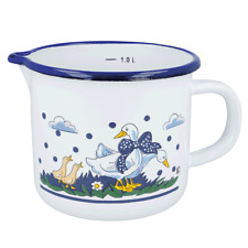 Milchtopf Induktion Emaille