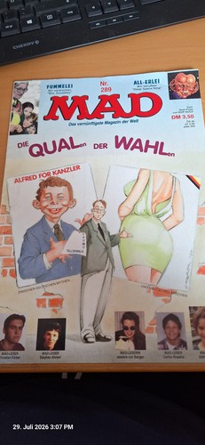 Magazin mad die - mad, qual