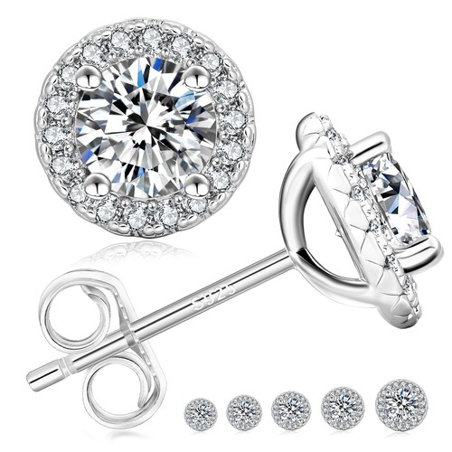 925 sterling silber ohrstecker - 925,
