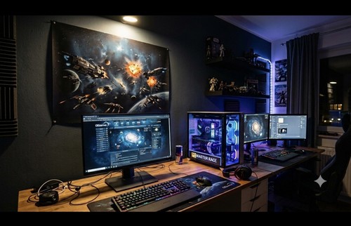 Ogame style weltraum poster - weltraum,