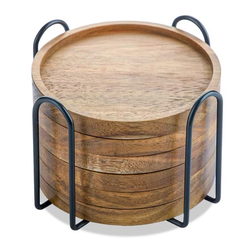 Untersetzer gläser holz - untersetzer,