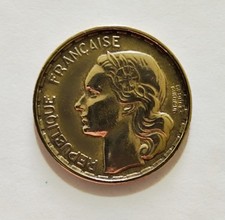 20 Francs Bankfrisch - Münze Frankreich 1950 *mit Zeichen Georges Guiraud & Hahn