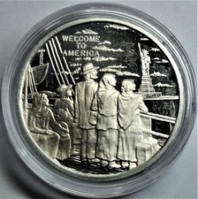 USA Silber Medal 1986 "Statue