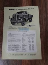 Original prospekt borgward - prospekt, 4