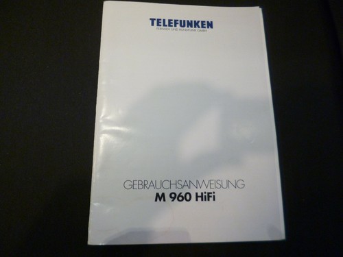 Original bedienungsanleitung - original,