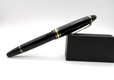 Montblanc Meisterstück Le Grand 146 Füller Schwarz 585 Gold Feder OB  ca. 1970