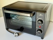Lentz Mini-Backofen WH-12D-P3 1050 W – Tischbackofen mit Timer