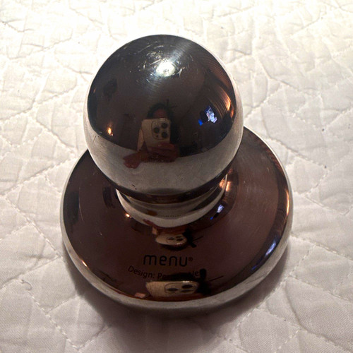Menu tamper edelstahl - tamper, silber