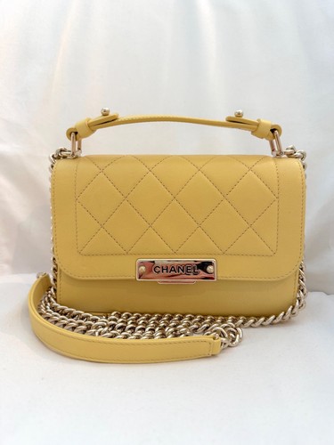 Original chanel tasche - tasche, gelb