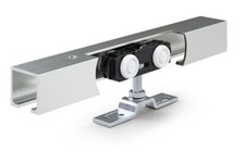 Geze Schiebetürbeschlag mit Laufschiene Rollan 80 2350mm 160414