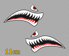Shark hai mund augen aufkleber - hai,