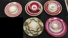5x Porzellan Sammeltassen Sets