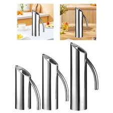 Edelstahl Wasserkrug Kipp Ausgießer Kanne für Wasser Hotel Eis/Heißer Tee