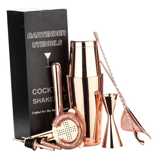 Edelstahl cocktail shaker - cocktail,