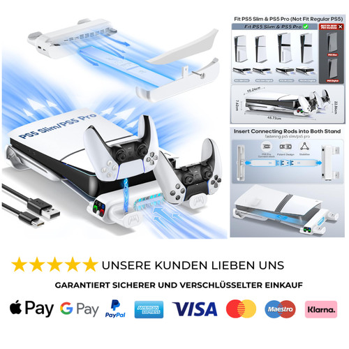 Ps5 horizontal halterung - ps5,