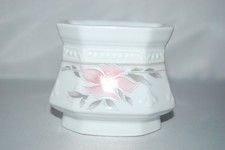 Zuckerdose ohne Deckel Form 2040 Sissi rosa Blüte MItterteich Bavaria Porzellan