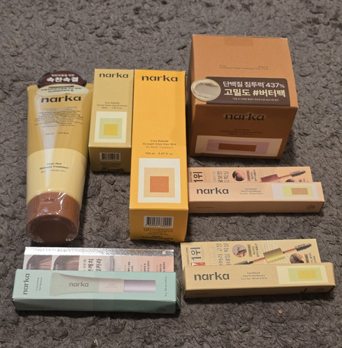 Narka beauty haarpflege - k-beauty, set