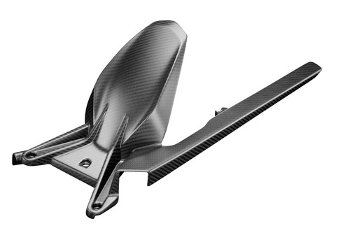 Carbon hinteres schutzblech - carbon,