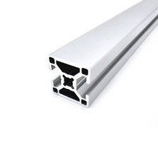 Aluminiumprofil 30x30 2N180 Nut 8 B 100-6.000 mm