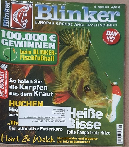 Angelzeitschrift blinker - angelzeitschrift,