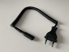 BRAUN N16075 Netzkabel Spiralkabel für Elektrorasierer, Rasierapparat, neuwertig