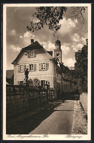 Bad mergentheim pfarrgang - bad, mergentheim,