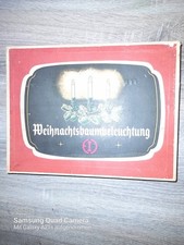 DDR Weihnachtsbaum-Beleuchtung- 10er Lichterkette