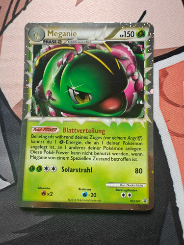 Pokémon karte meganie - pokémon,
