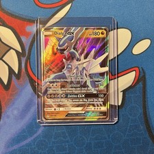 Pokemon Karte Dialga GX 100/156 Sonne & Mond Ultra Prisma Holo - Played