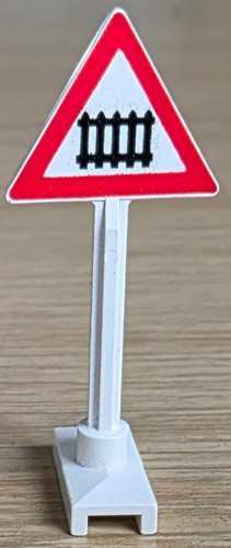Lego verkehrsschild 649p01 - verkehrsschild,