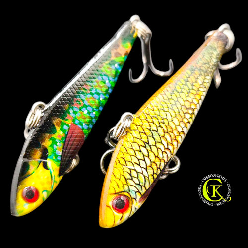 5cm jig spinner - 2x,