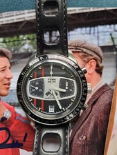 YEMA Rallygraf Automatic "Mario Andretti" Limited 0067/1969, Swiss Valjoux 7753