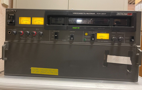 Sony pvw 2800p videocassette - pvw-2800p,