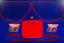 1986 Yamaha YZ490 10pc
