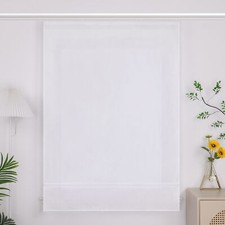 Transparent Raffrollo mit