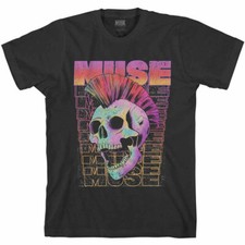 Muse 'Mohawk Skull' (Schwarz)