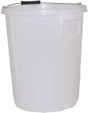 25 Liter großer weißer