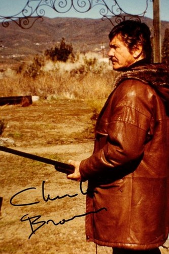 Charles bronson autogramm - bronson, ++autogramm++