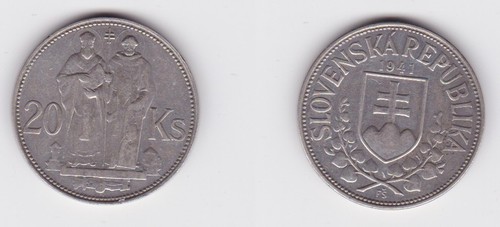 Kronen silber münze - 20,