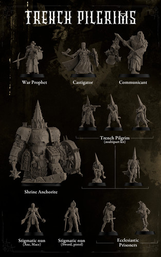 Pilgrim warband trench crusade - pilgrim,