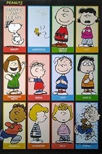 Peanuts, Snoopy & Woodstock: The Gang | US Import Poster 68 x 98 cm