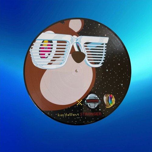 Kanye west stronger vinyl - stronger, 12"