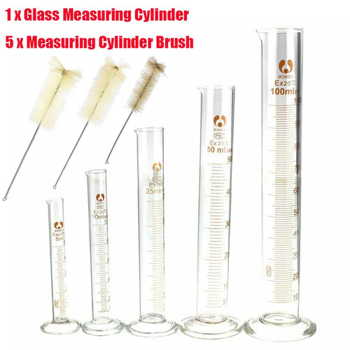 Messzylinder glas 5ml 10ml - messzylinder,
