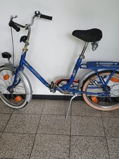 Gutes Klapprad, blau, 20 Zoll