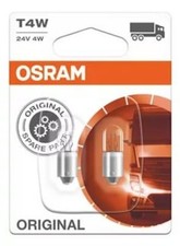 2x OSRAM GLÜHBIRNEN T4W 24V