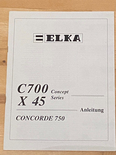 Elka x45 c700 concorde - concorde, 750