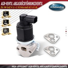 AGR-Ventil Abgasrückführungsventil für VW Golf 4 1J + 5 1K Polo Audi A2 1.4 1.6L