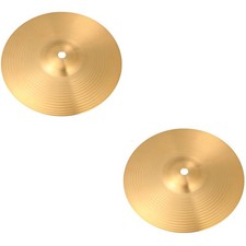  2 Pack Musical Instrument Cymbal Brass Schlagzeug Becken Schlaginstrument Drum